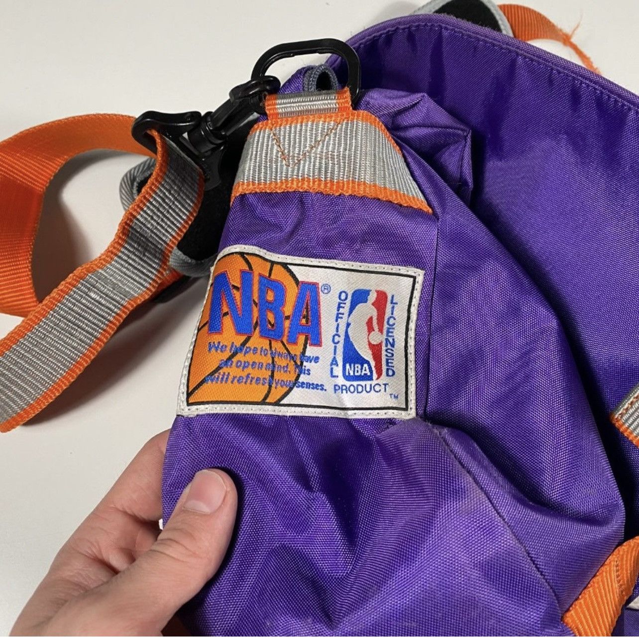 Other NBA PHOENIX SUNS VINTAGE MESSENGER BAG (Rare) Size ONE SIZE - 6 Thumbnail