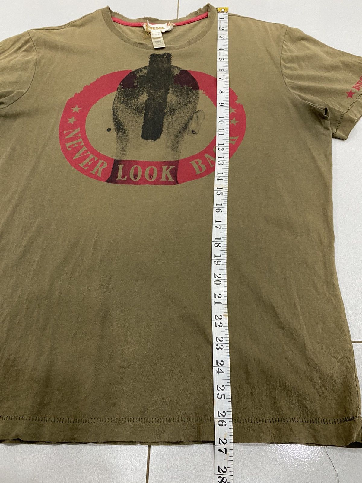 Diesel Distressed Diesel Taxi driver Tees Size US L / EU 52-54 / 3 - 8 Thumbnail