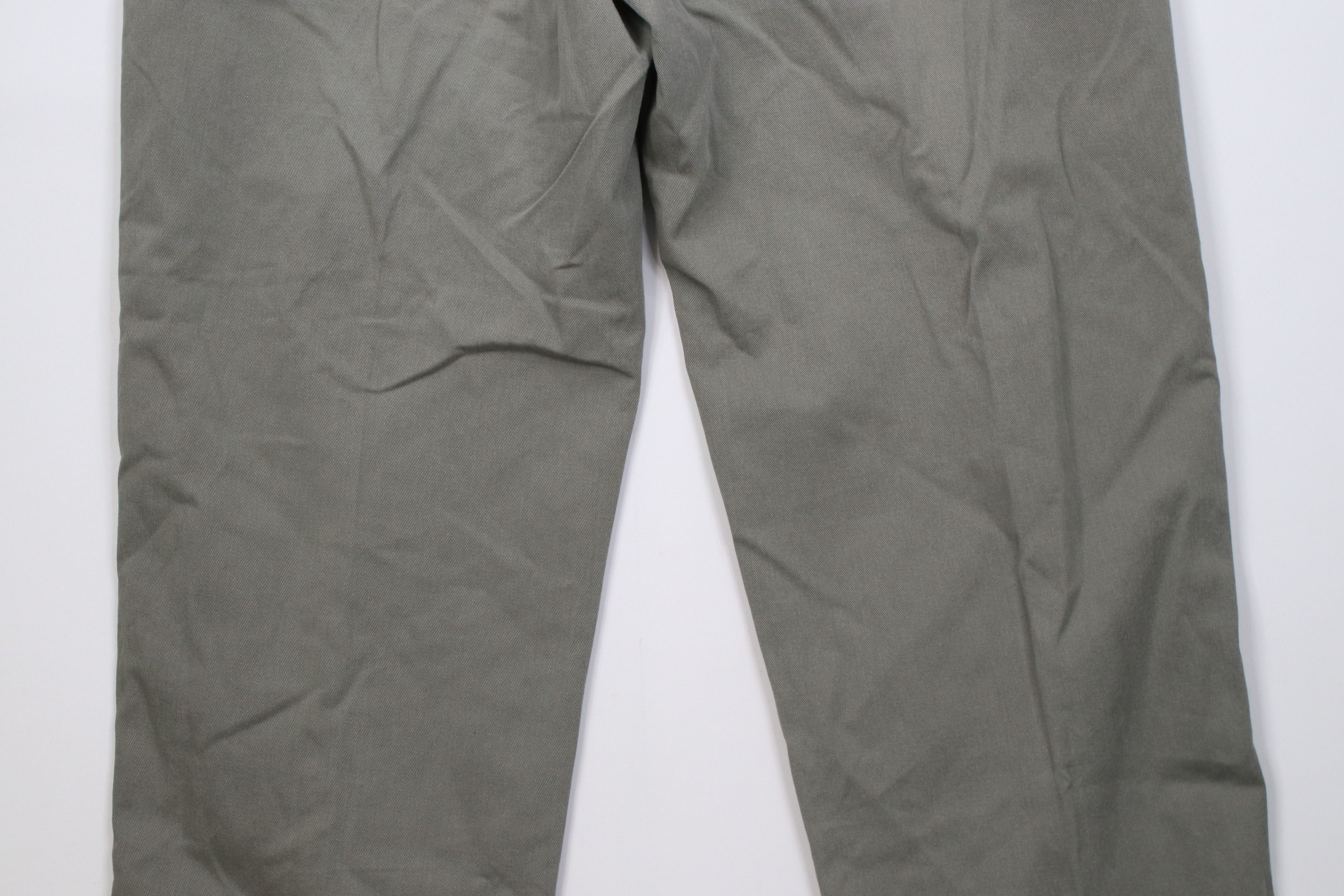 Polo Ralph Lauren Vintage 70s 80s Ralph Lauren Wide Leg Chino Pants Green USA Size US 36 / EU 52 - 12 Thumbnail