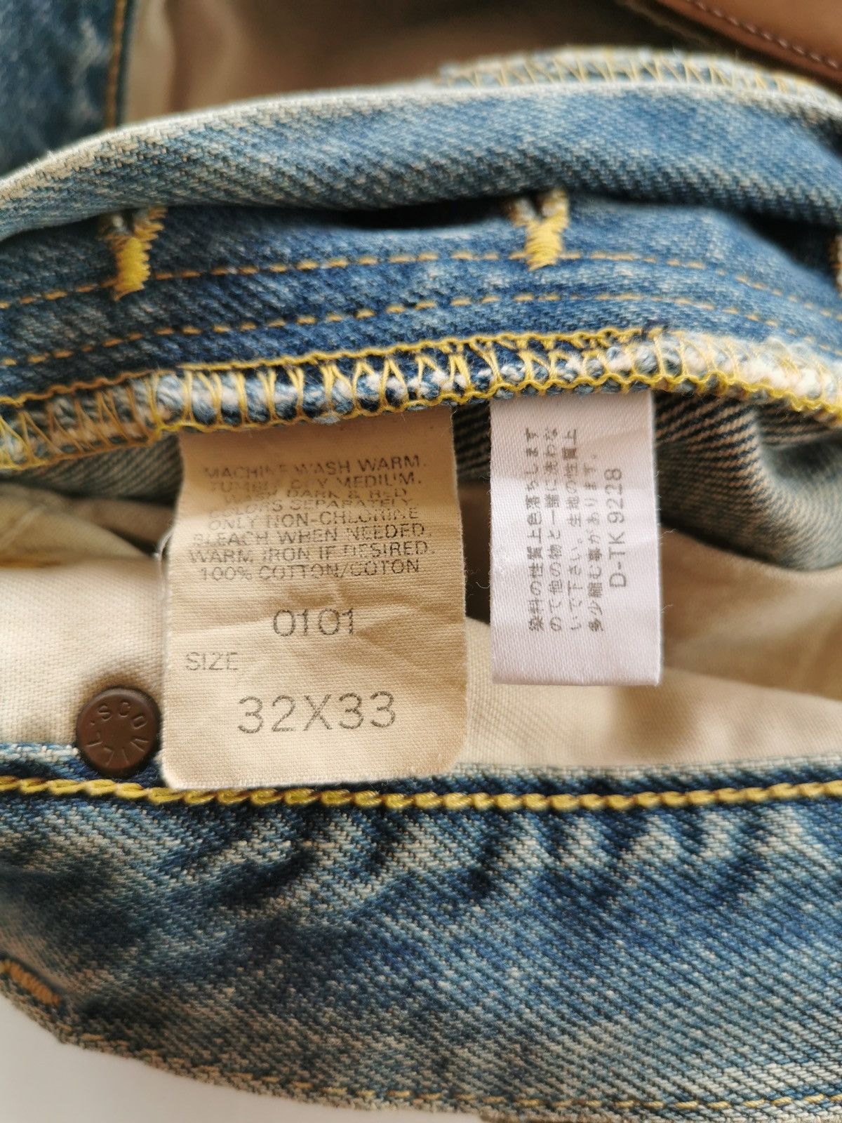 Lee Mudwash Vintage Lee Edwin Distressed Denim Jeans Size US 31 - 10 Thumbnail