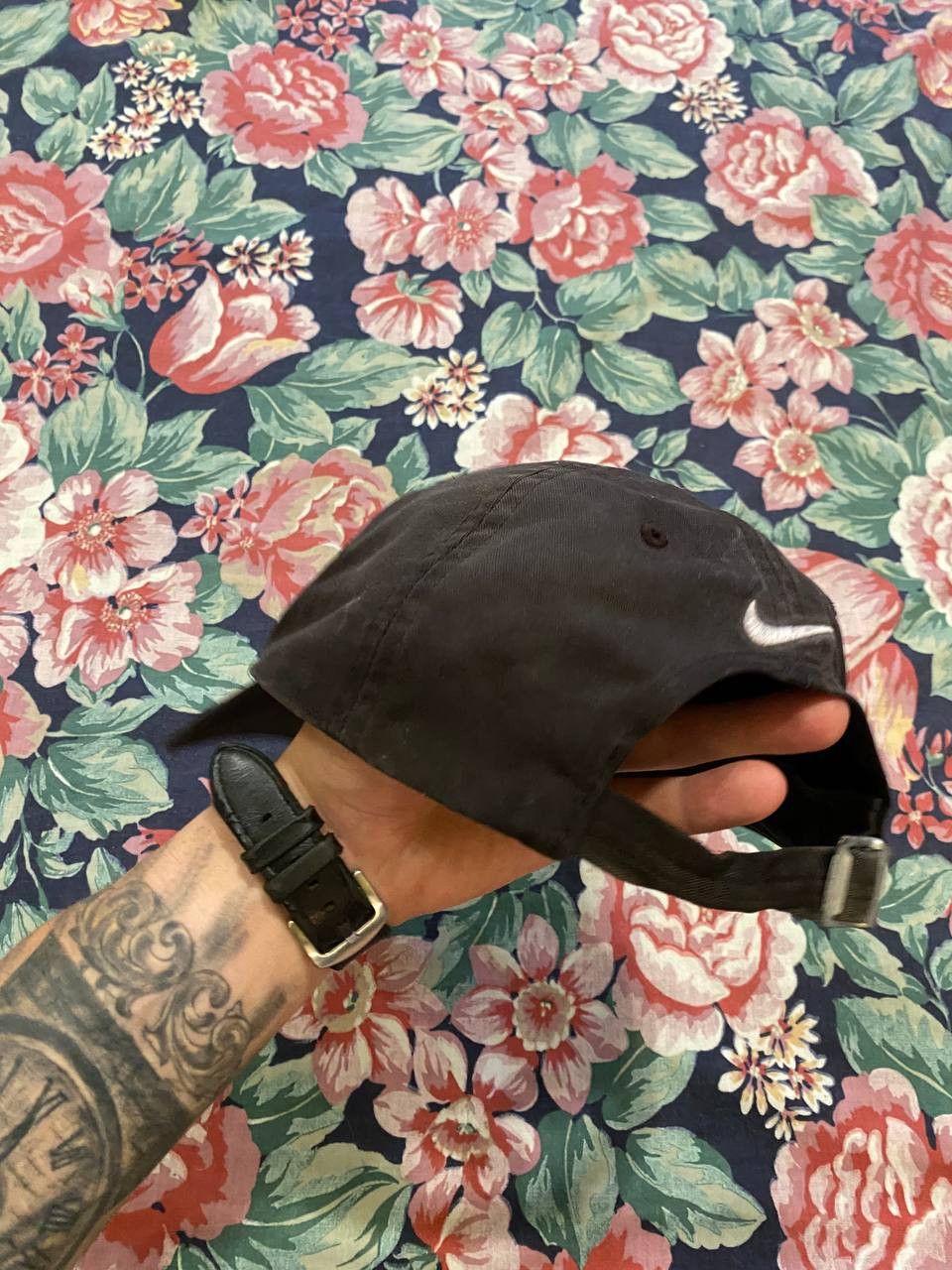 Nike Vintage Nike Y2K BIG Logo Cap Size ONE SIZE - 5 Thumbnail