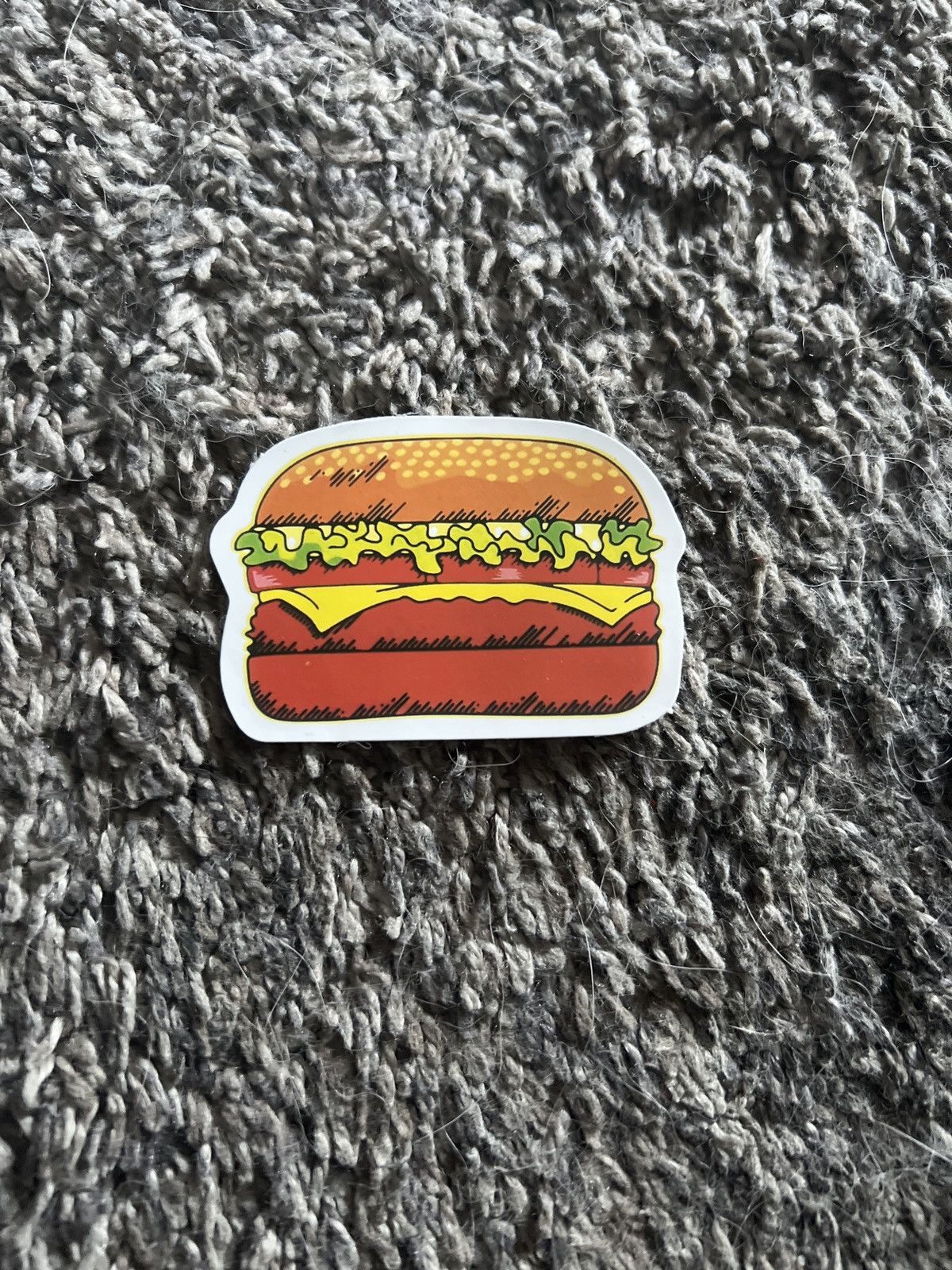 Hypebeast Burger Time Cheeseburger Deluxe Sticker Size ONE SIZE - 1 Thumbnail