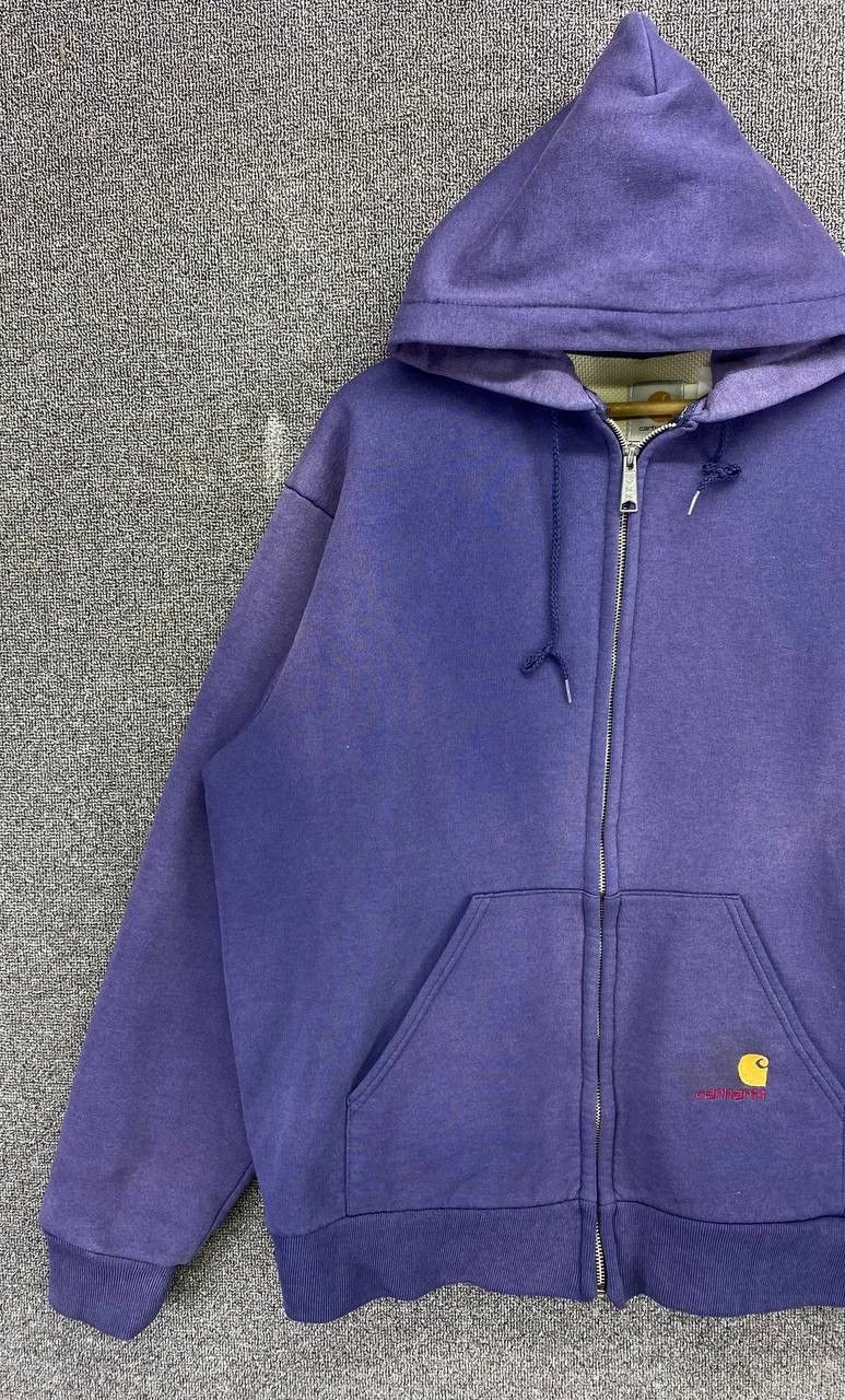 Carhartt Vintage Carhartt Hoodie Sweater Jacket Size US XL / EU 56 / 4 - 3 Thumbnail