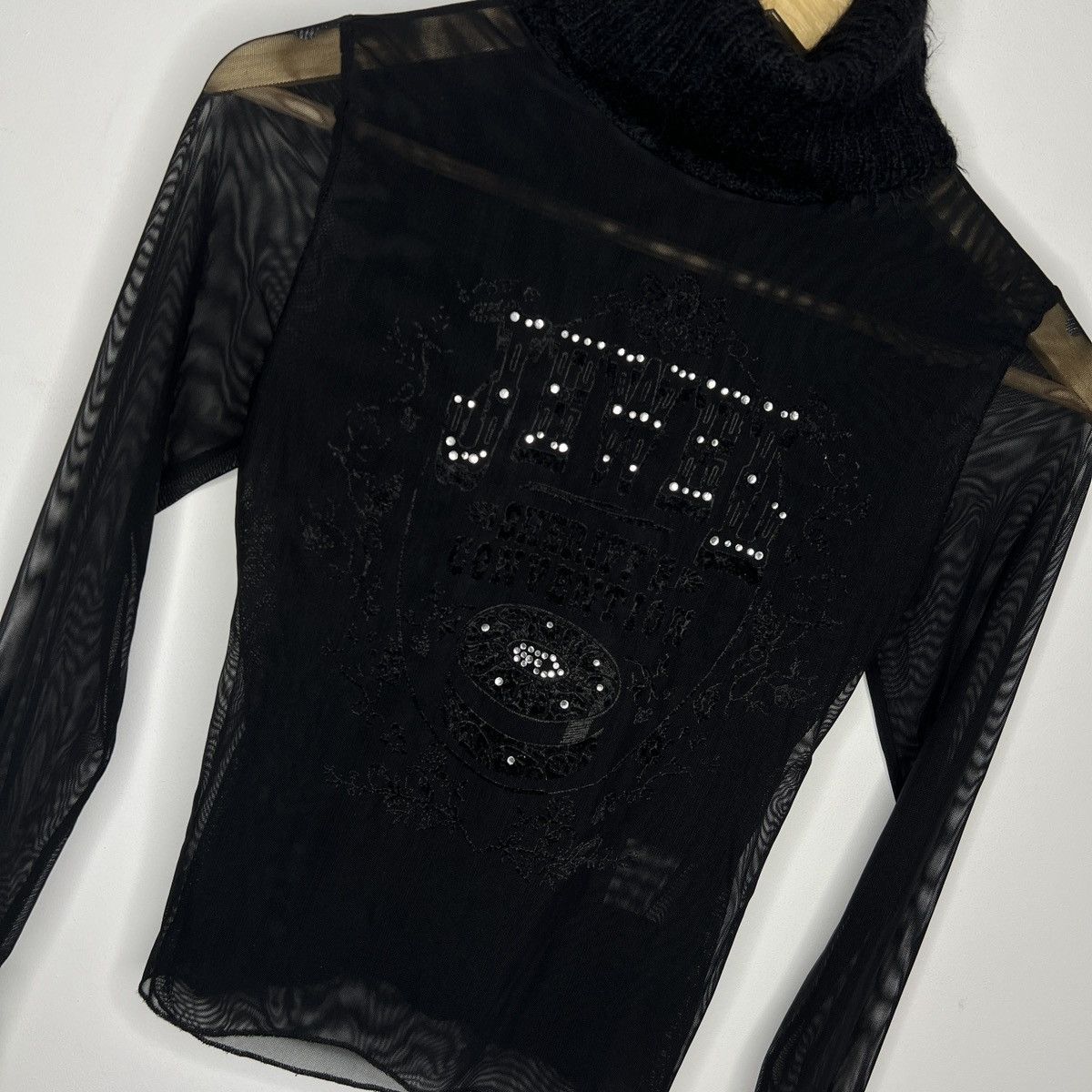 Japanese Brand Vintage Mesh Top Miss Sixty JPG If Six Was Nine LGB Style Size S / US 4 / IT 40 - 5 Thumbnail