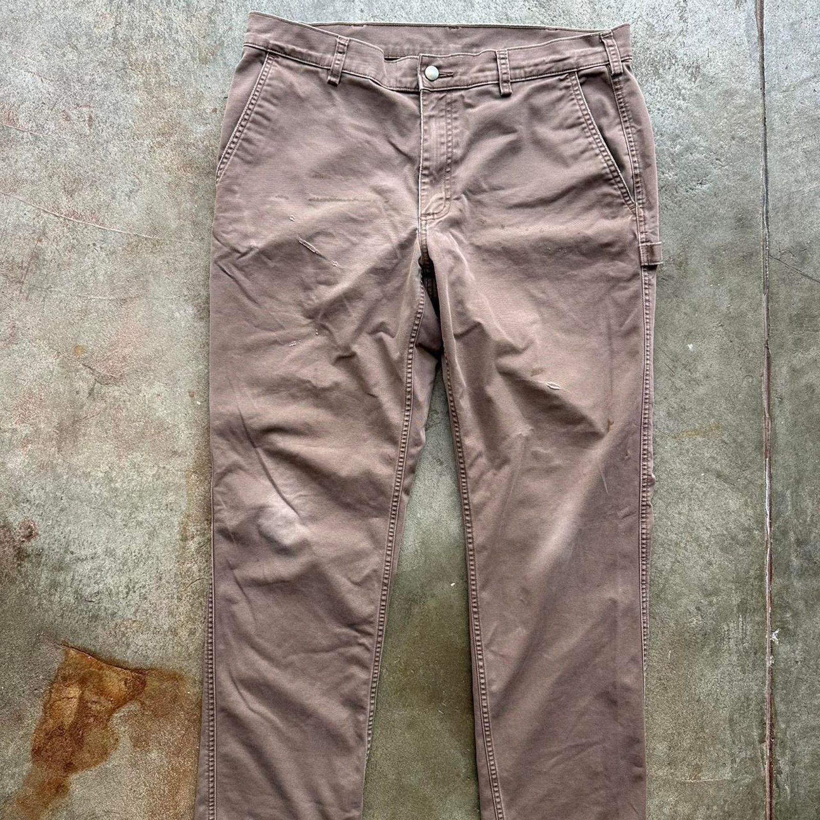 Duluth Trading Company Brown Duluth Trading Carpenter Workwear Pants Size US 36 / EU 52 - 1 Thumbnail