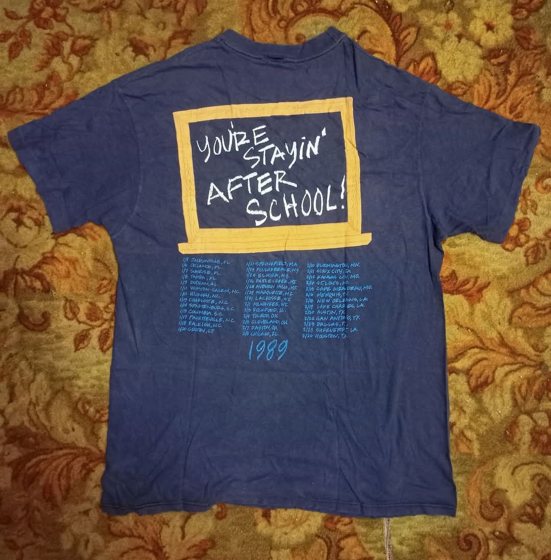 Band Tees × Vintage Vintage 80s Metal Band Britny Fox Break All The Rules Size US L / EU 52-54 / 3 - 2 Thumbnail