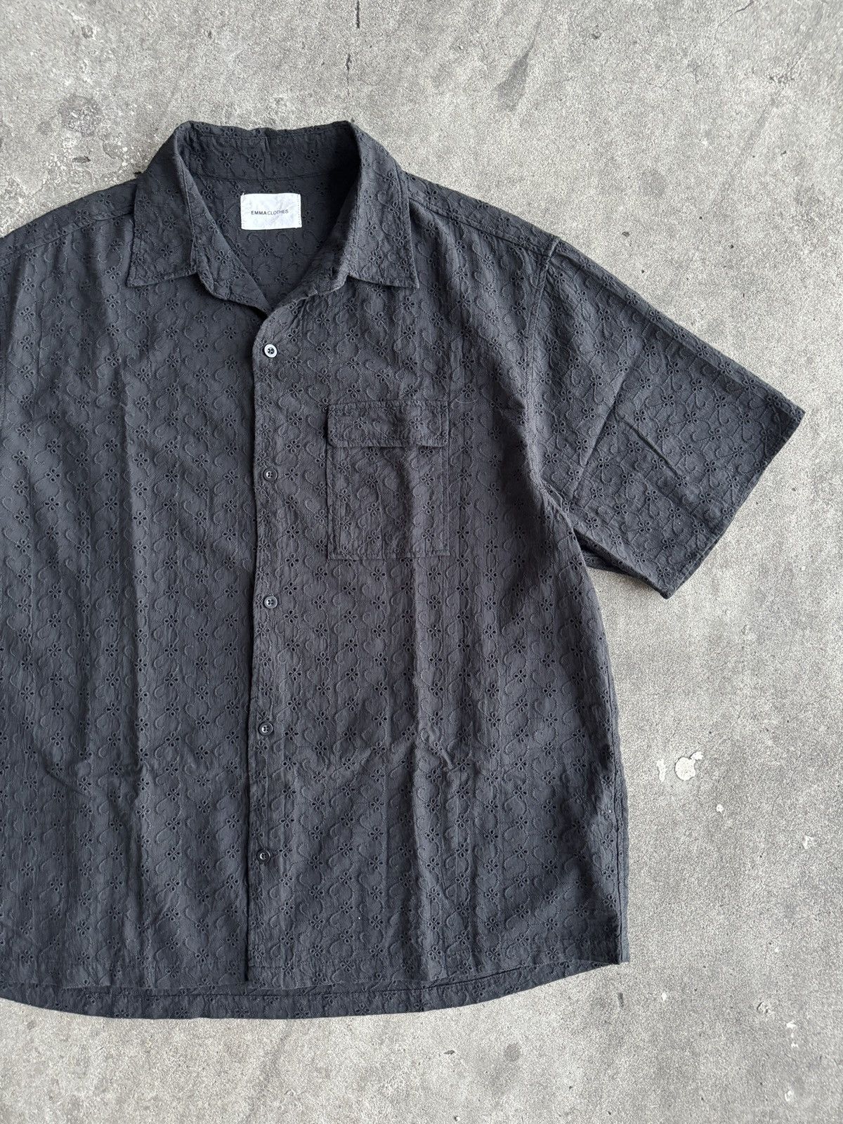 Japanese Brand Emma Clothes Shirts Button Ups Size US XXL / EU 58 / 5 - 3 Thumbnail