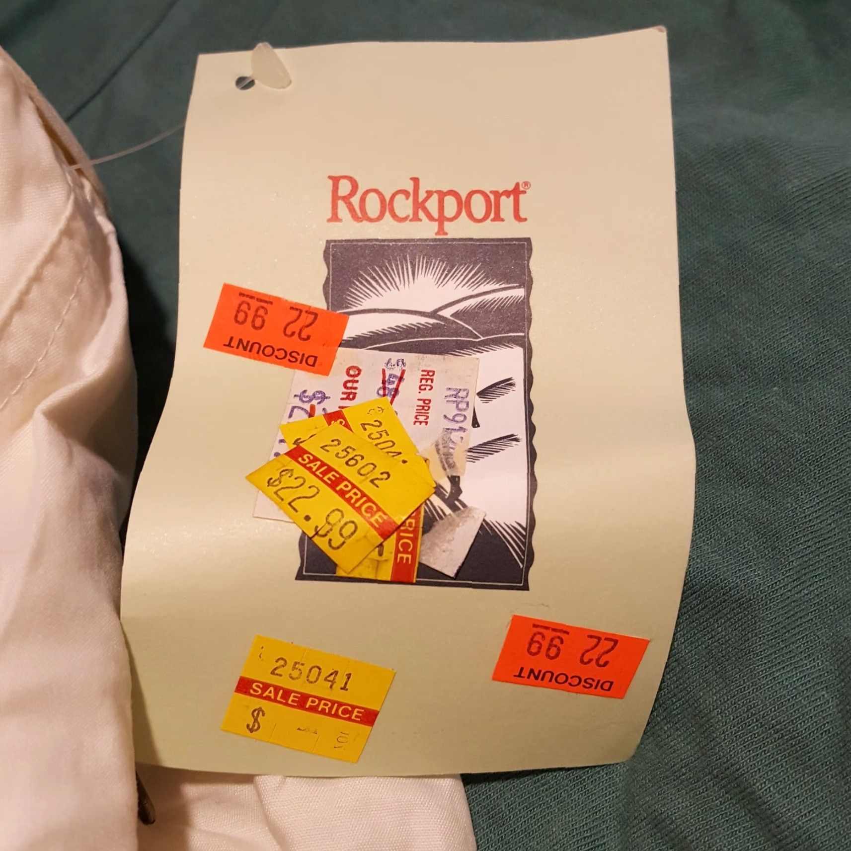 Rockport VTG Rockport Womens Size Small Cream Pleated Golf Chino Retro Outdoor Shorts Size 26" / US 2 / IT 38 - 7 Thumbnail