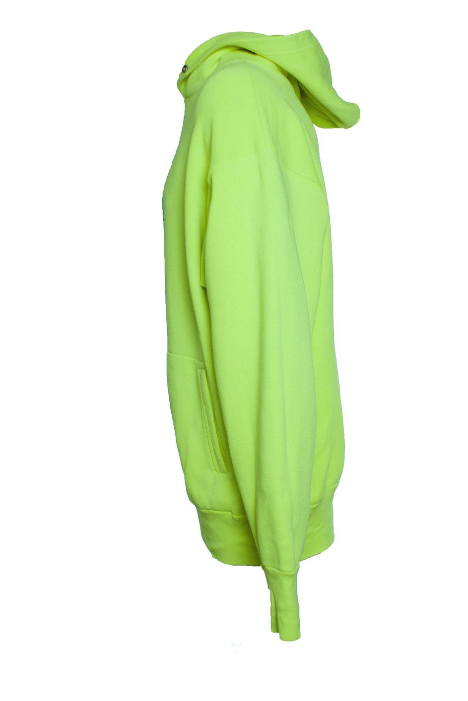 Balenciaga Balenciaga, Food programme neon hoodie in yellow Size US M / EU 48-50 / 2 - 2 Thumbnail