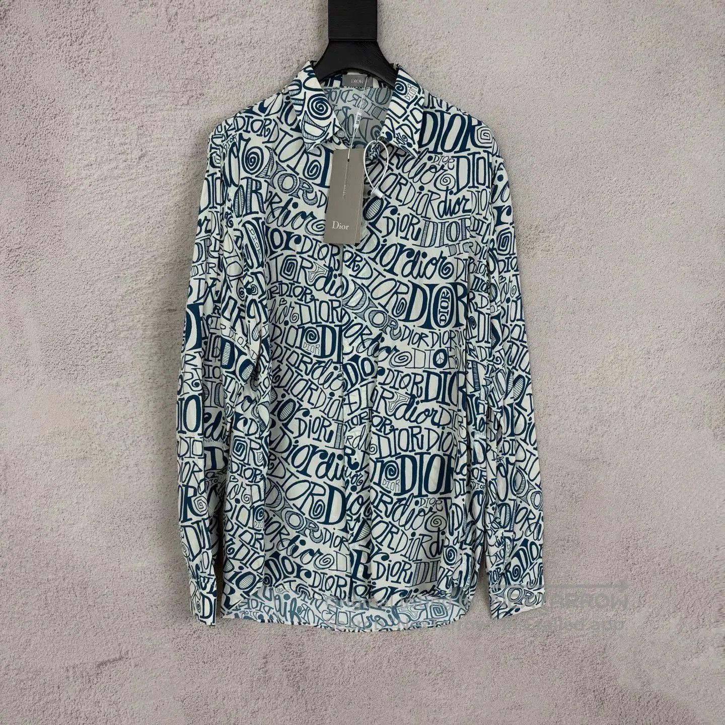 Dior DIOR x Stussy Logo Print Long. Size US XXS / EU 40 - 1 Thumbnail
