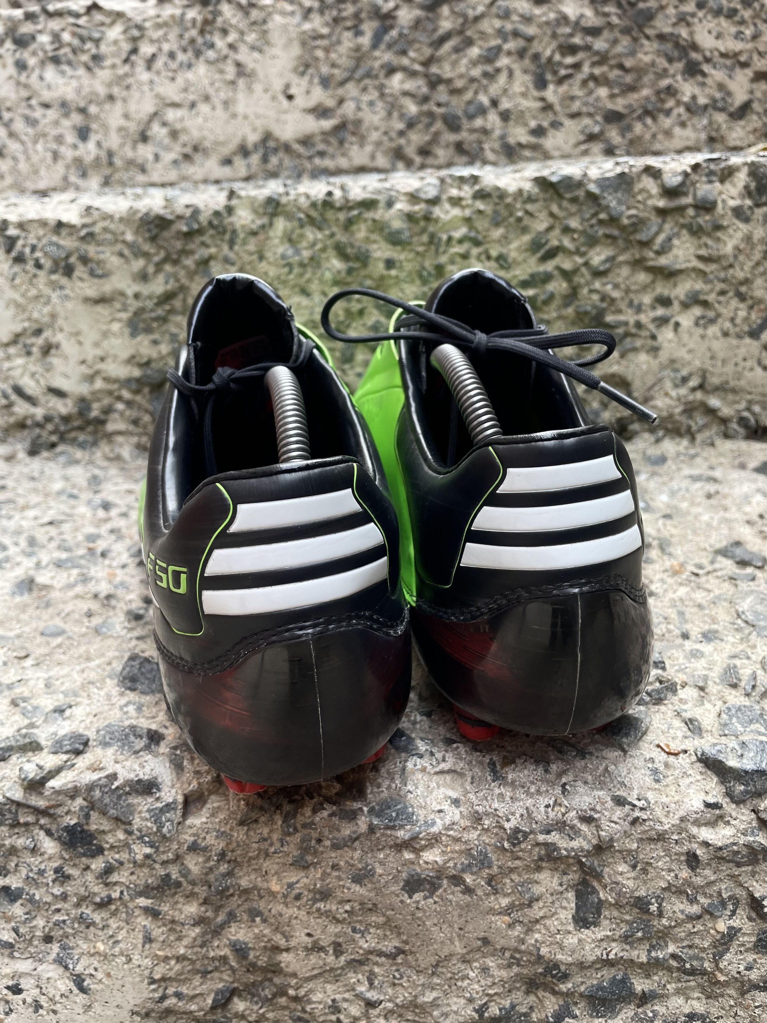 Adidas × Vintage Rare adidas f50 tunit vintage boots green 2010 Size US 12 / EU 45 - 6 Thumbnail