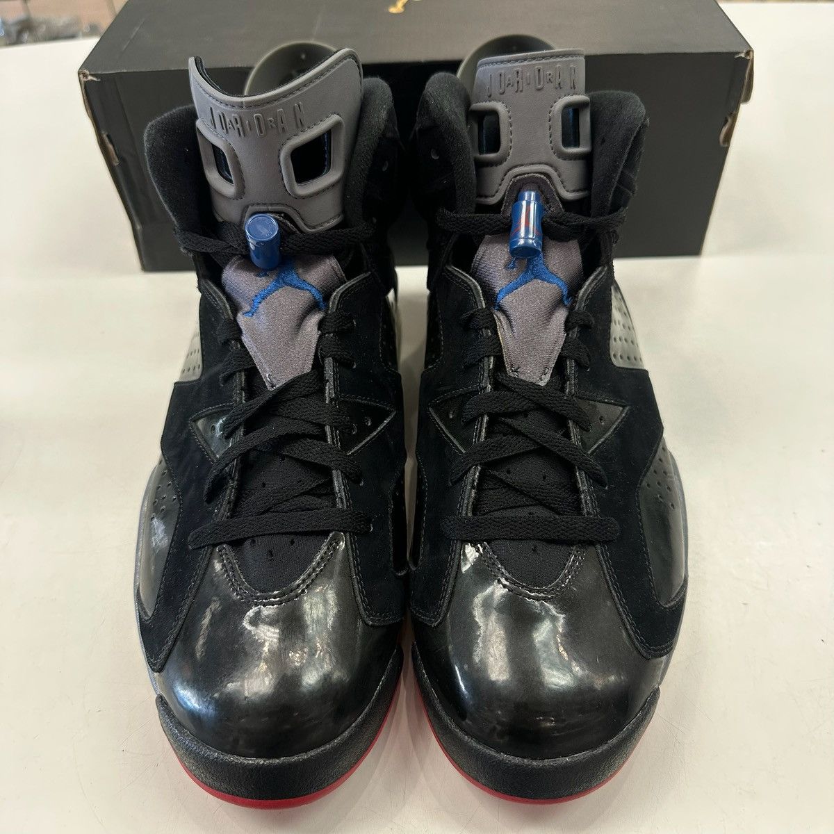 Jordan Brand × Nike Size 13 - Jordan 6 Detroit Pistons 384664-001 Size US 13 / EU 46 - 4 Thumbnail