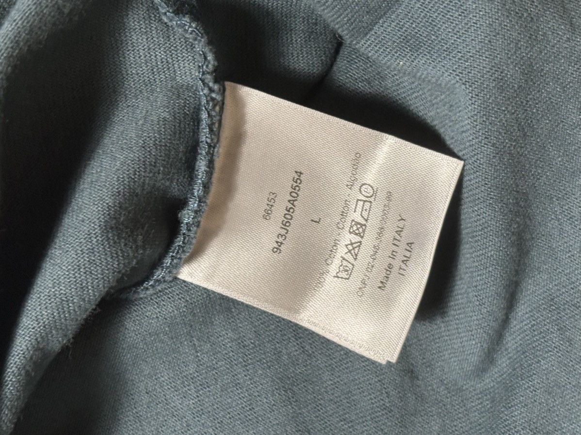 Dior Dior CD Logo Teal T-Shirt - Size L Size US L / EU 52-54 / 3 - 3 Thumbnail