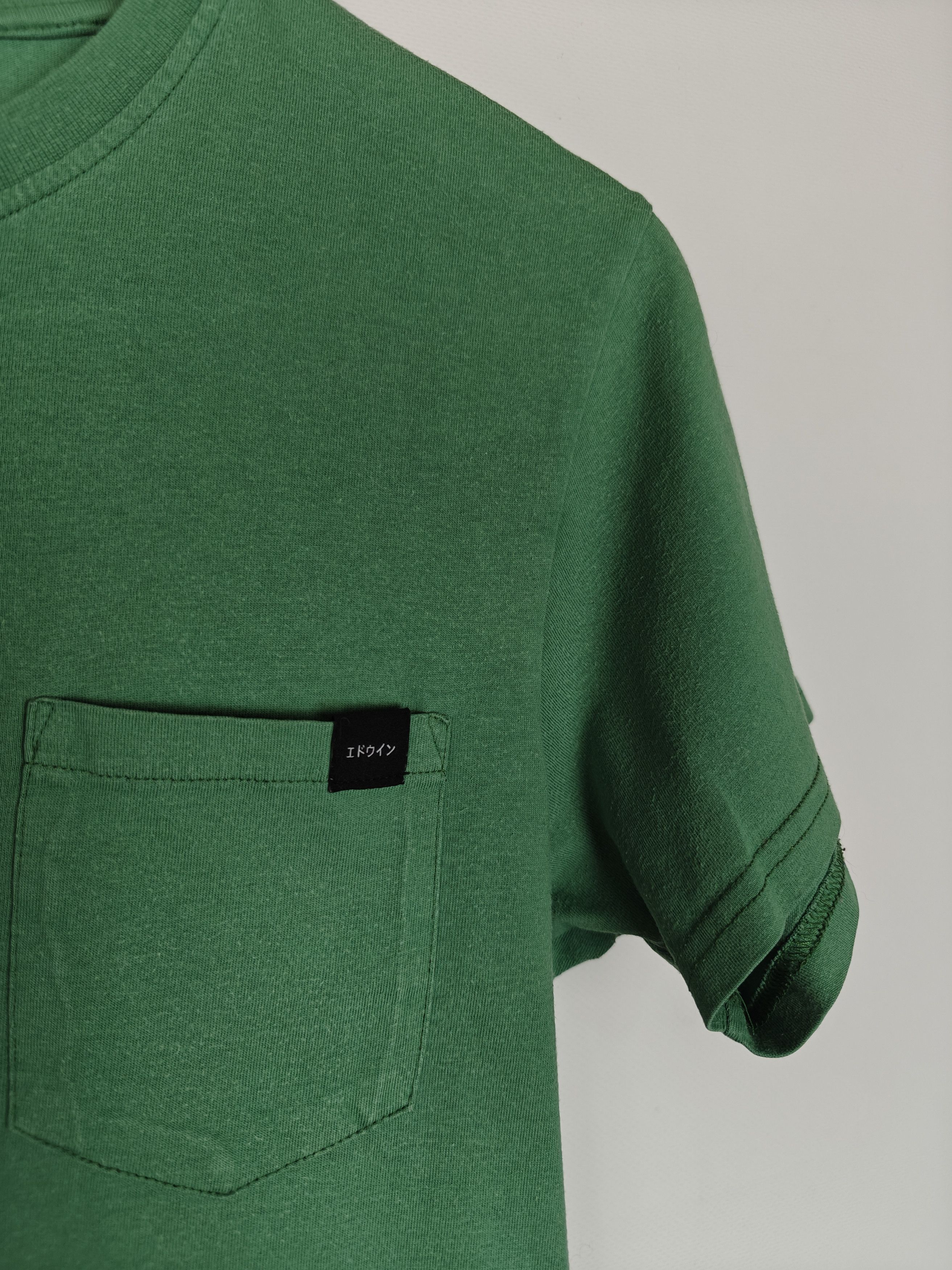 Edwin Edwin Pocket T-Shirt Japan Tee Crewneck Green size S Size US S / EU 44-46 / 1 - 4 Thumbnail