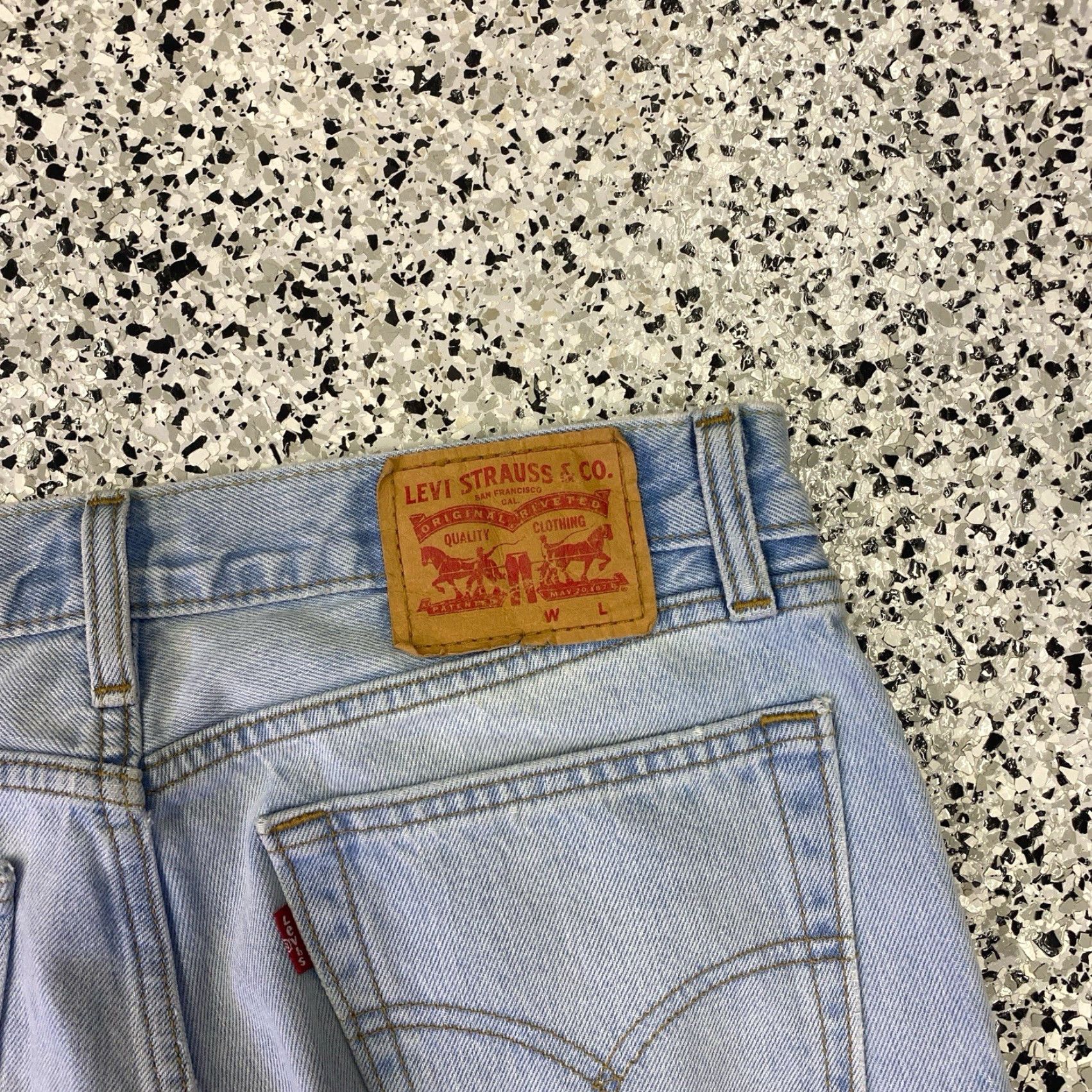 Levi's SAMPLE Levi's Jeans Blue Denim Pants Lightwash 32x32 Levi's 502 Regular Jeans Mens 32 Blue 90s City Classic Denim Size US 32 / EU 48 - 6 Thumbnail