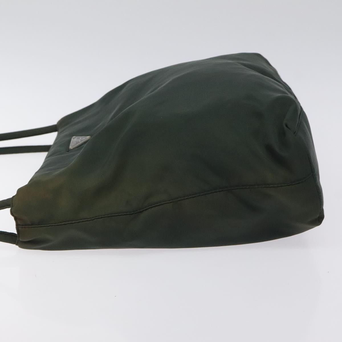 Prada PRADA Tote Bag Nylon Green Silver Size ONE SIZE - 5 Thumbnail