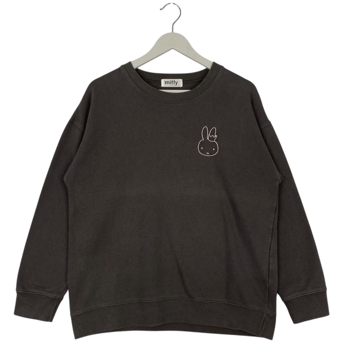 Designer × Vintage Vintage Miffy A Young Rabbit Crewneck Sweatshirt Black Size M / US 6-8 / IT 42-44 - 1 Thumbnail