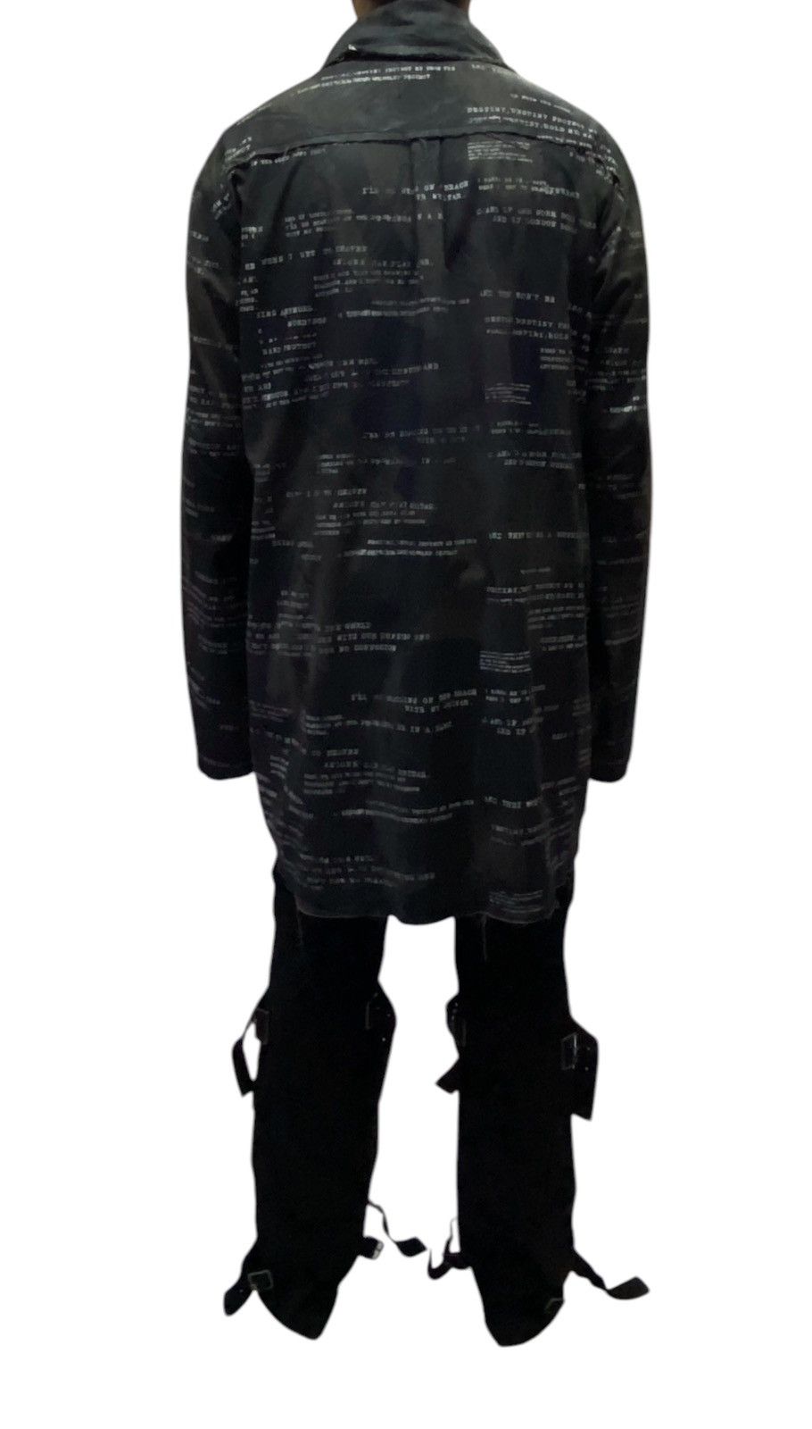 If Six Was Nine Vintage Anarchy With Frayed Seams Punk Jacket Size US L / EU 52-54 / 3 - 3 Thumbnail