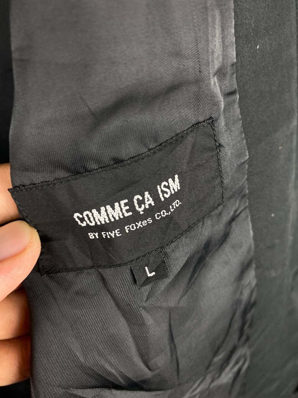 Comme Ca Ism comme ca ism japanese brand long jacket nice design Size US L / EU 52-54 / 3 - 6 Thumbnail
