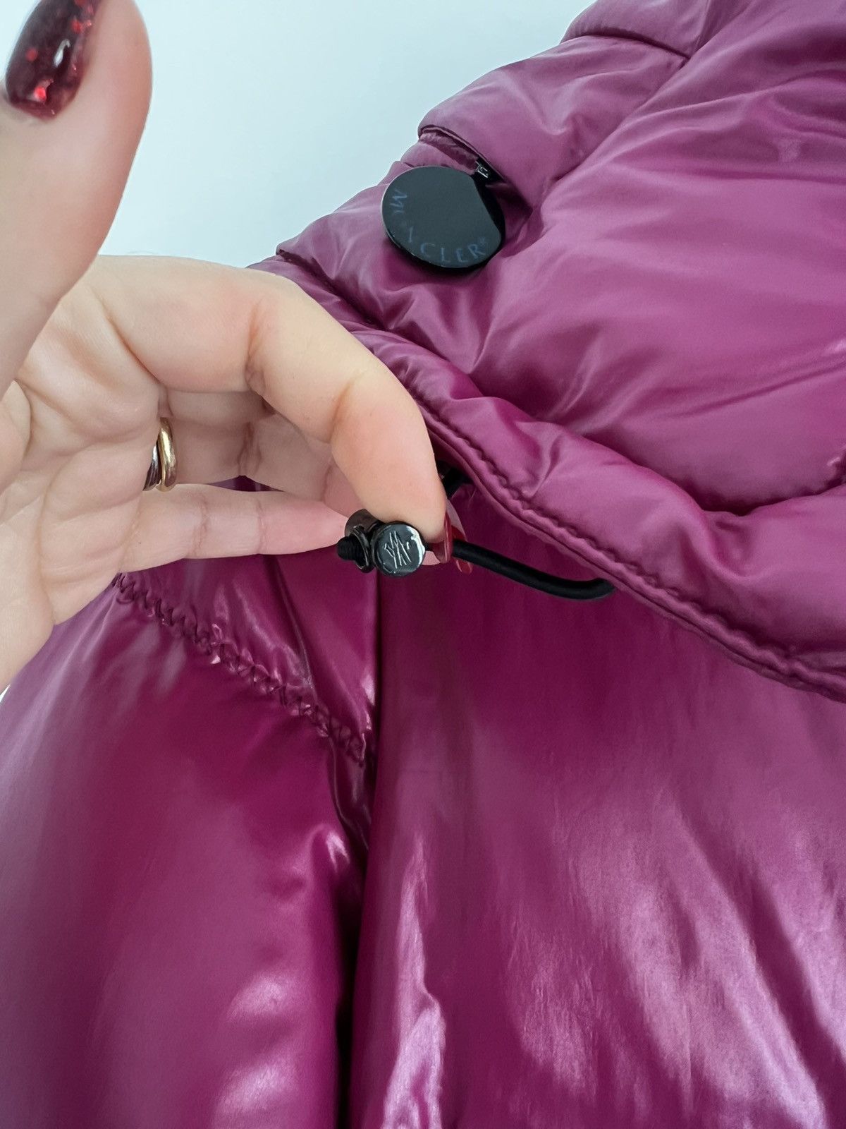 Moncler Original moncler xs puffer jacket violet goose down Size XS / US 0-2 / IT 36-38 - 15 Thumbnail