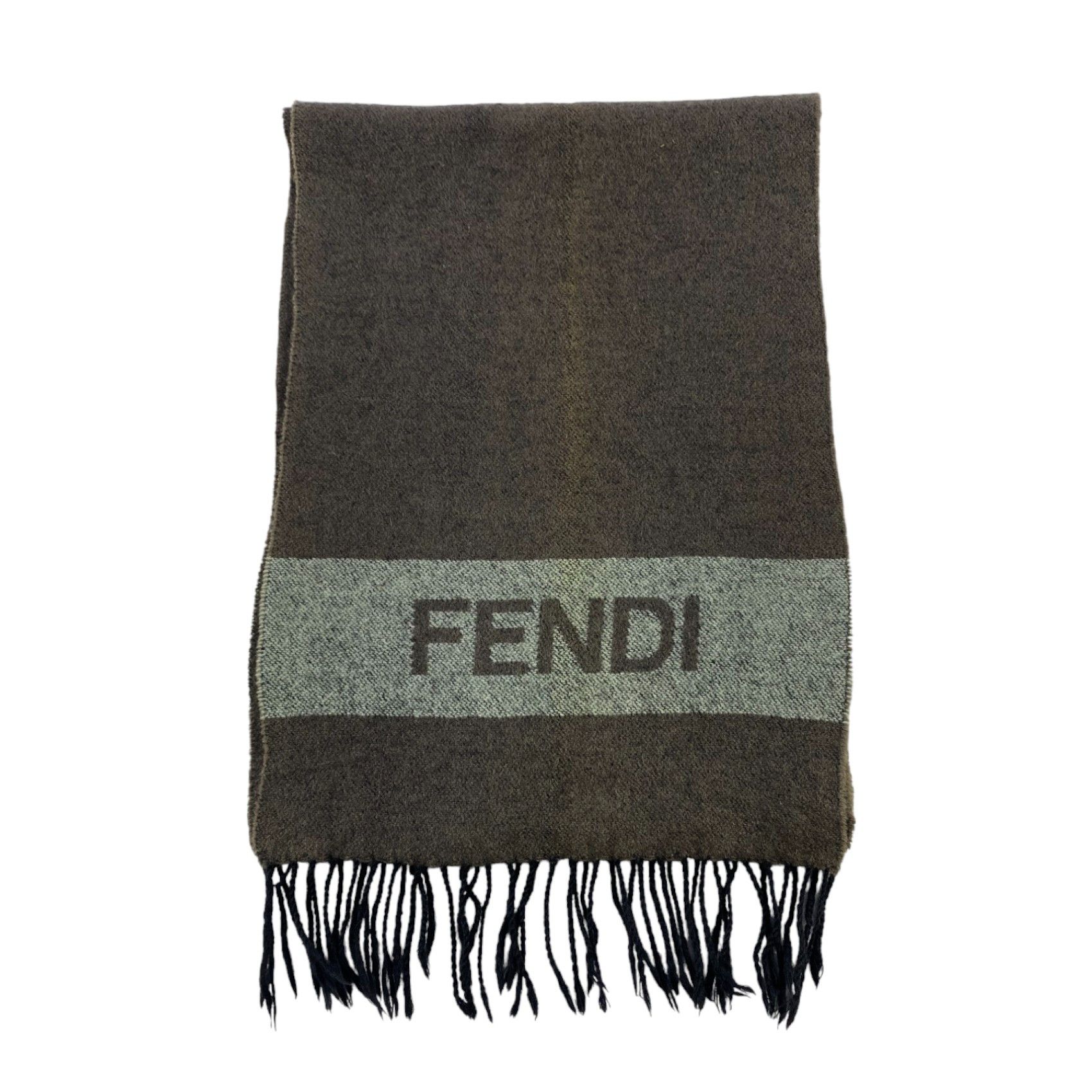 Fendi × Vintage Fendi Scarf / Muffler / Neckwear - WW1012 Size ONE SIZE - 2 Thumbnail