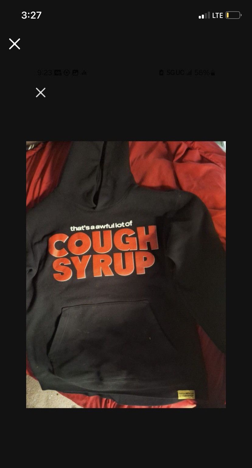 Designer Awful lot of cough syrup scary movie x Halloween hoodie Grailed