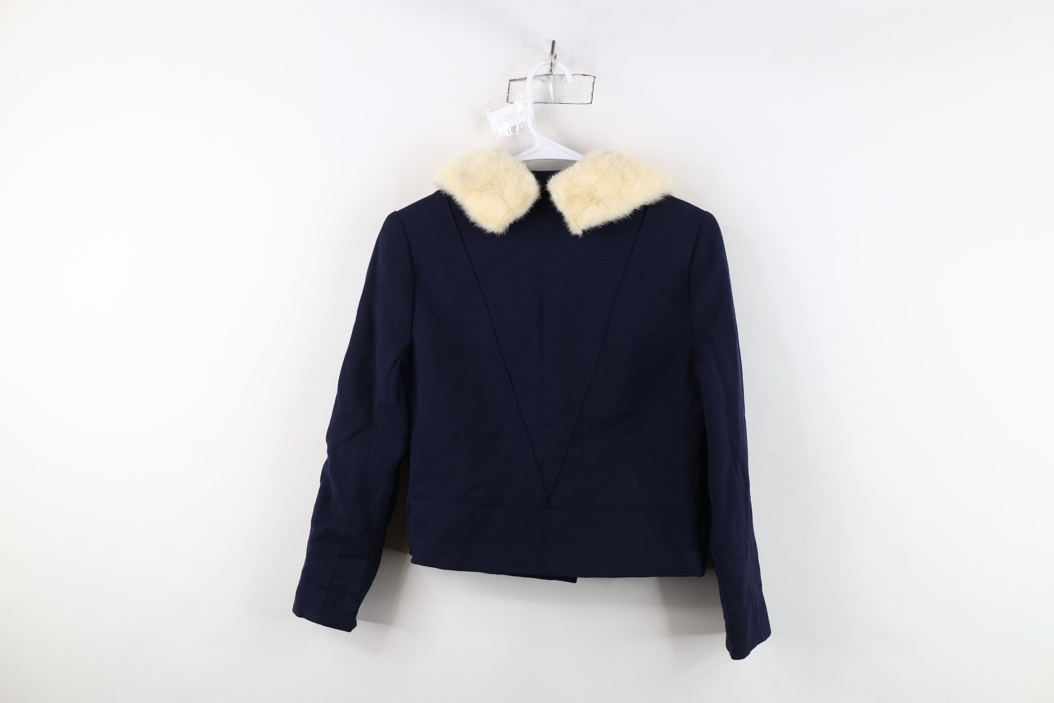 Vintage Vintage 50s Gabardine Collar Penny Lane Blazer Jacket USA Size S / US 4 / IT 40 - 12 Thumbnail