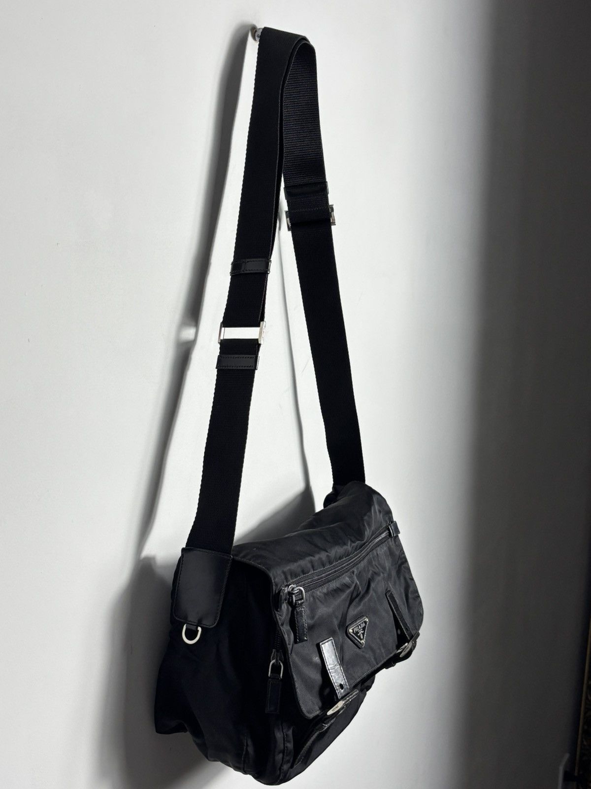 Prada Vintage Prada Nylon Satchel Bag Size ONE SIZE - 7 Thumbnail
