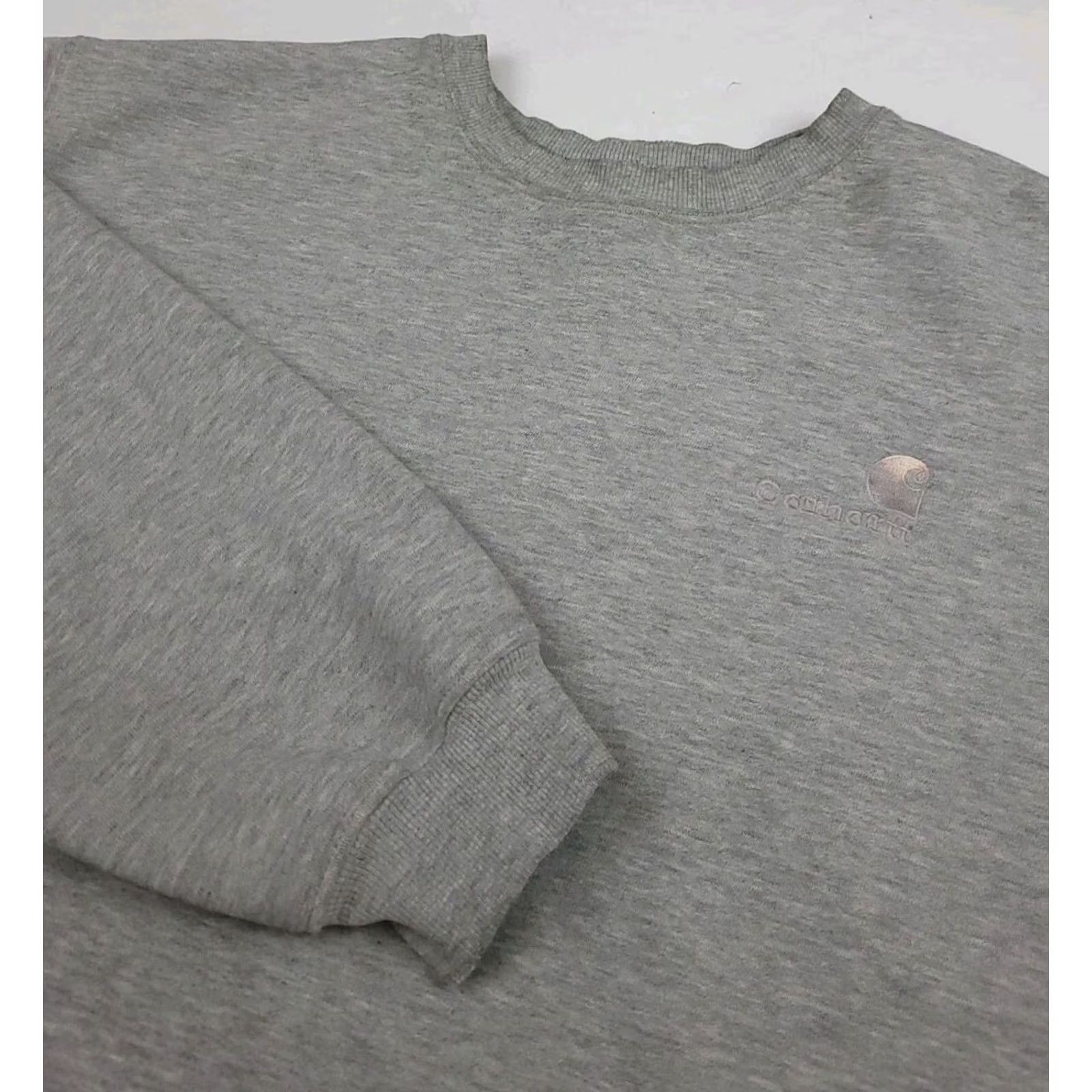 Carhartt Vintage Y2k Carhartt Sweatshirt Crewneck Workwear Utility FADED WORN DISTRESSED Size US XL / EU 56 / 4 - 3 Thumbnail