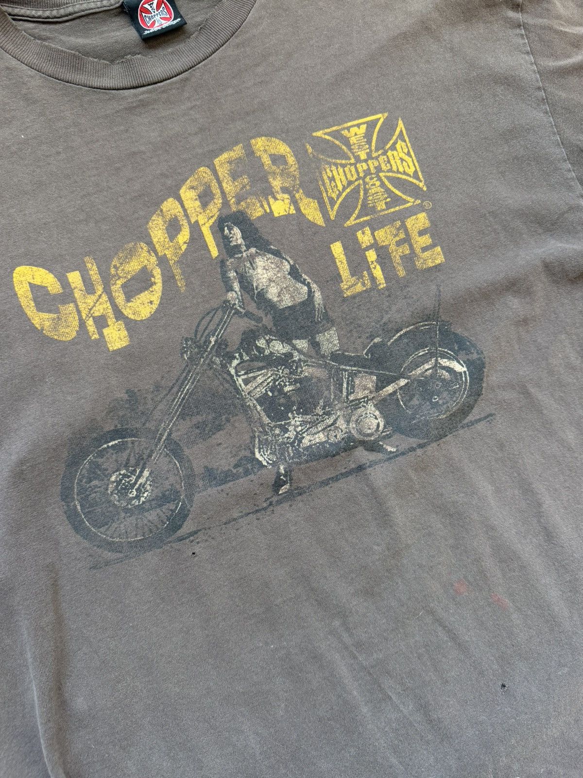 West Coast Choppers Vintage West Coast Choppers Tee Size US XL / EU 56 / 4 - 2 Thumbnail