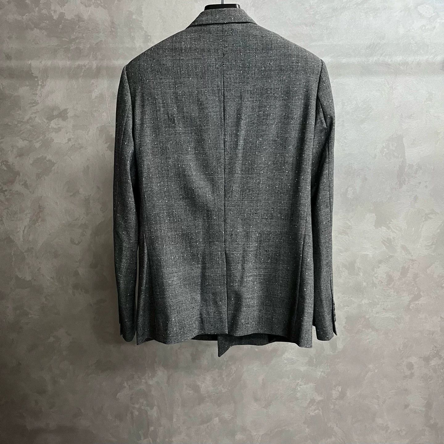 Dior Dior Latest Gray Check Double-Breasted Jacket Size US S / EU 44-46 / 1 - 5 Thumbnail