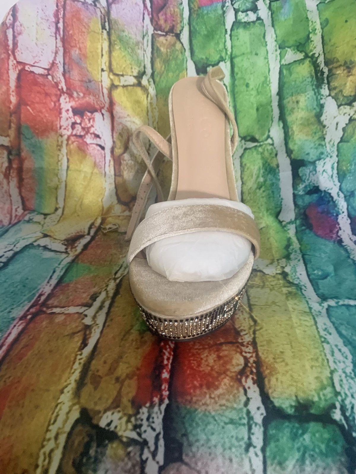 Other Rhinestone platform sandals Size US 10 / IT 40 - 5 Thumbnail