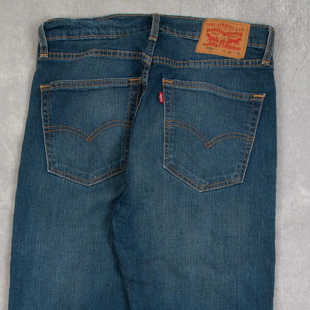 Levi's VINTAGE Levi's 505 Jeans Regular Straight Denim Blue Men W30 L32 Size US 30 / EU 46 - 4 Thumbnail