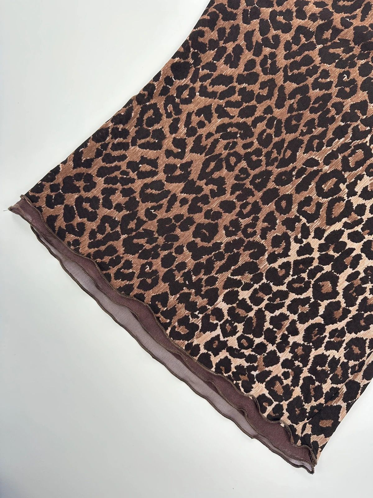 Dolce & Gabbana Dolce & Gabbana 00s Double Layer Fitted Leopard Print Tee Size S / US 4 / IT 40 - 2 Thumbnail