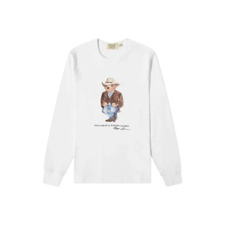 Polo Ralph Lauren Polo Ralph Lauren SS22 Printed Long-Sleeve Pullover Size US XL / EU 56 / 4 - 1 Thumbnail