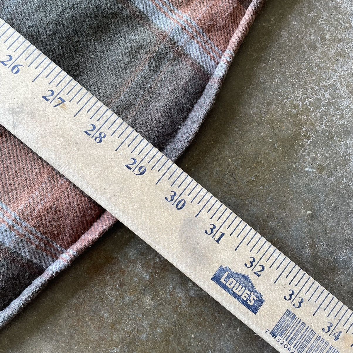 Fieldmaster × Vintage Vintage 90s Brown Green Plaid Flannel Button Up Grunge Size US L / EU 52-54 / 3 - 9 Thumbnail