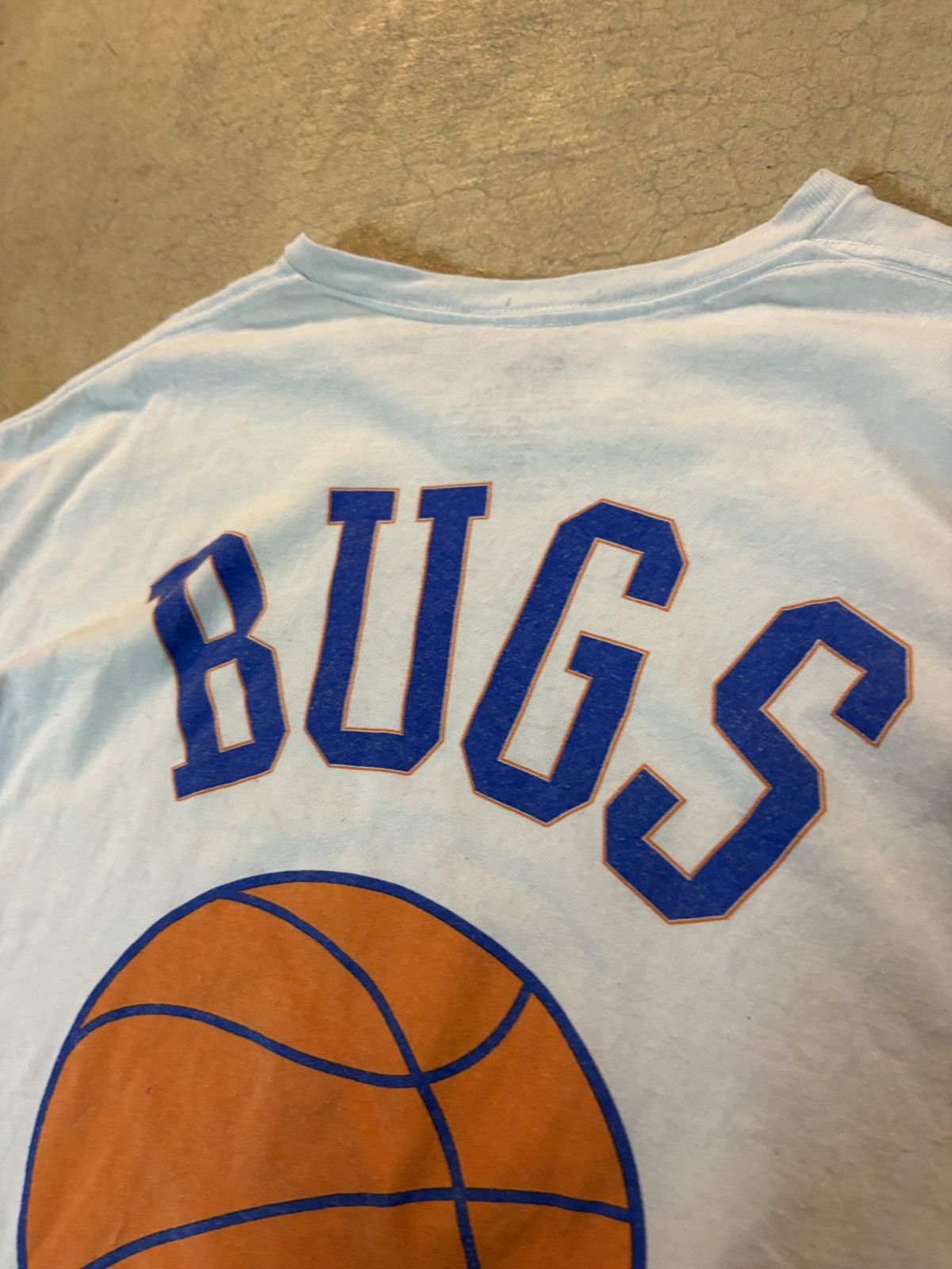 Warner Bros Space Jam Tune Squad Bugs Bunny Graphic Tee T-shirt White XL Size US XL / EU 56 / 4 - 5 Thumbnail