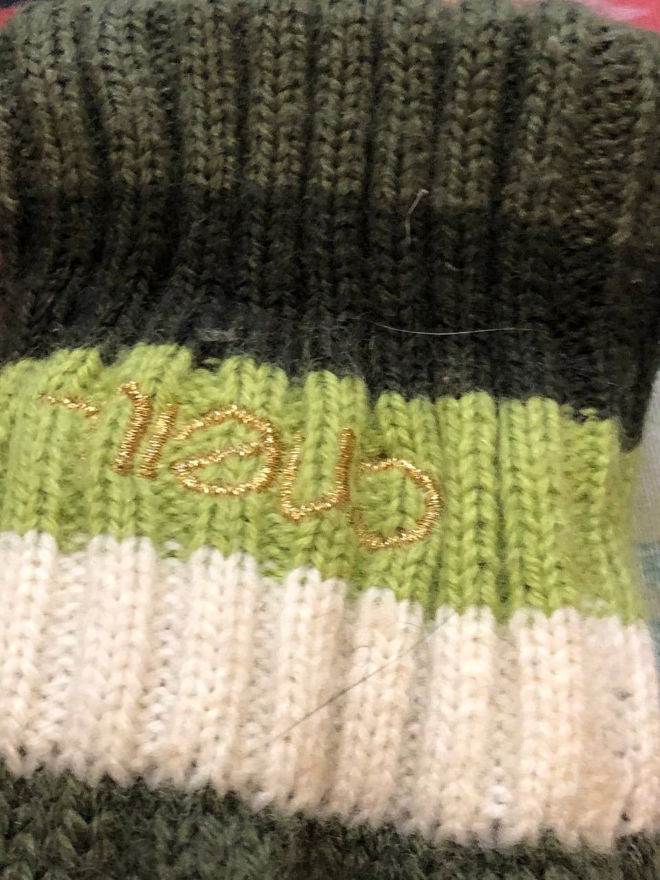 O'Neill Vintage Gloves + hats O'Neill logo green crazy Y2K streetwea Size ONE SIZE - 7 Thumbnail