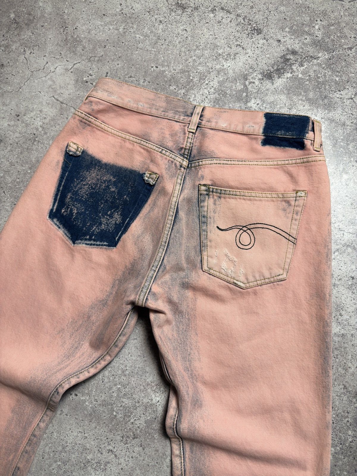 R13 R13 Distressed Slim Jeans Size 24" / US 00 / IT 34 - 14 Thumbnail