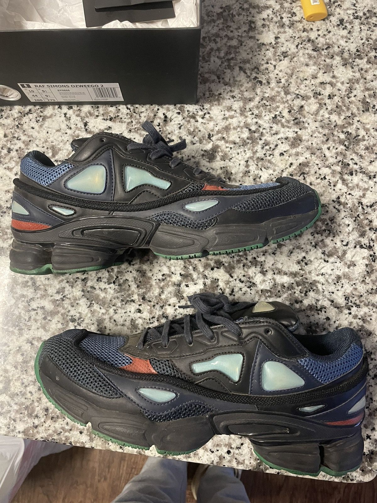raf simons ozweego 2 night marine