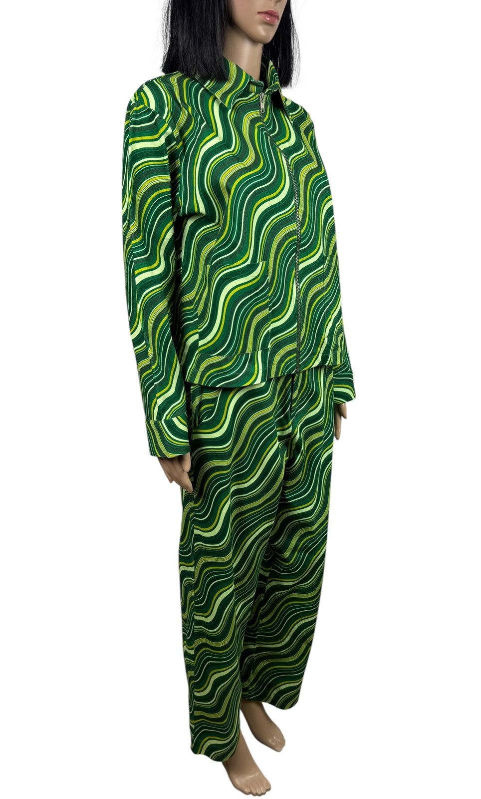 Other Ilk + Ernie Printed Suit Jacket and Pants Cotton size M Size M / US 6-8 / IT 42-44 - 3 Thumbnail
