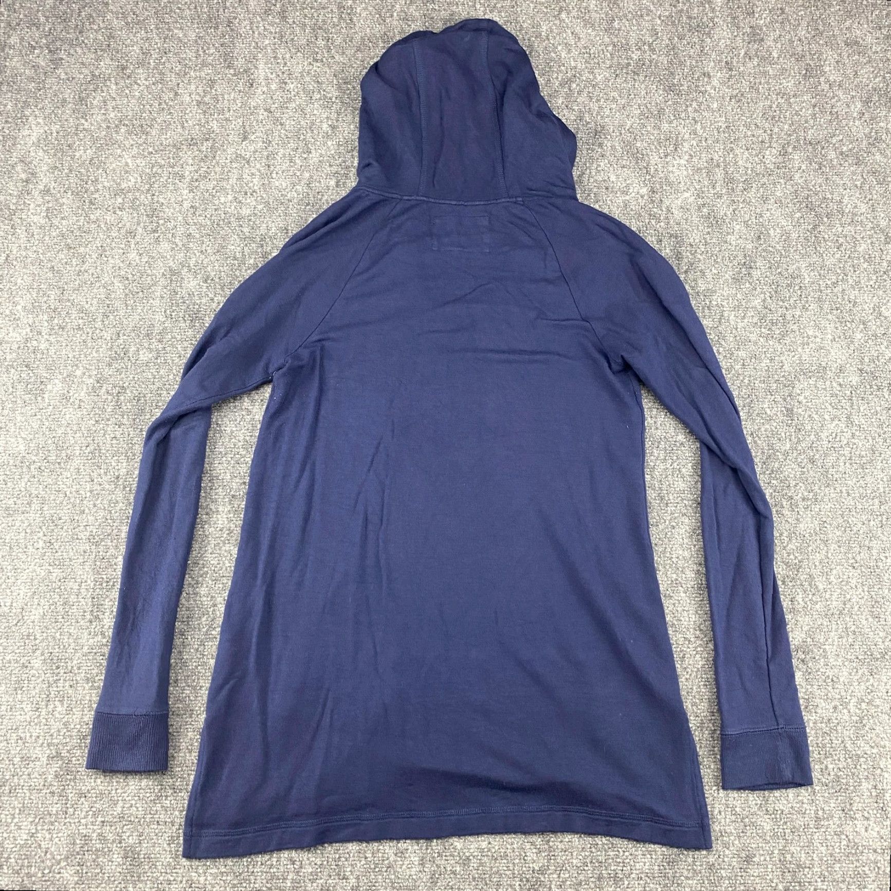Lilly Pulitzer Lilly Pulitzer Luxletic Hoodie Womens XS Navy Blue Modal Pullover Pockets Lounge Top Size XS / US 0-2 / IT 36-38 - 3 Thumbnail