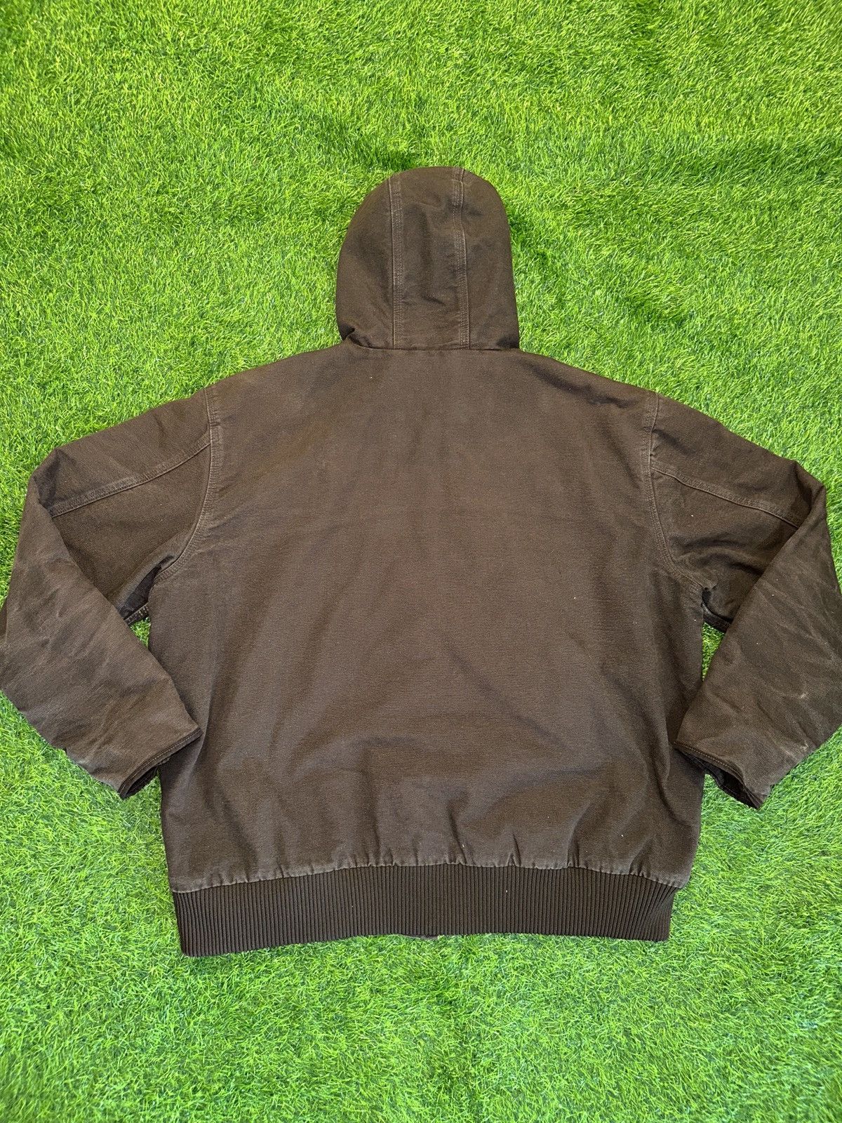 Carhartt Carhartt dark brown active jacket size 2XL Size US XXL / EU 58 / 5 - 2 Thumbnail