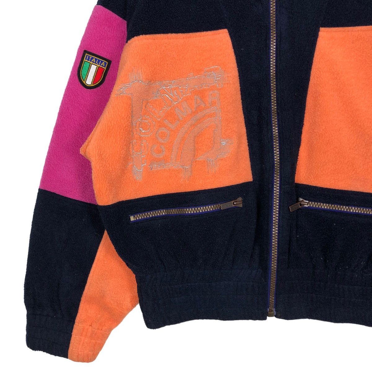 Japanese Brand 🔥Vintage Fleece Jacket Colmar Anorak Colour Block Size US M / EU 48-50 / 2 - 5 Thumbnail