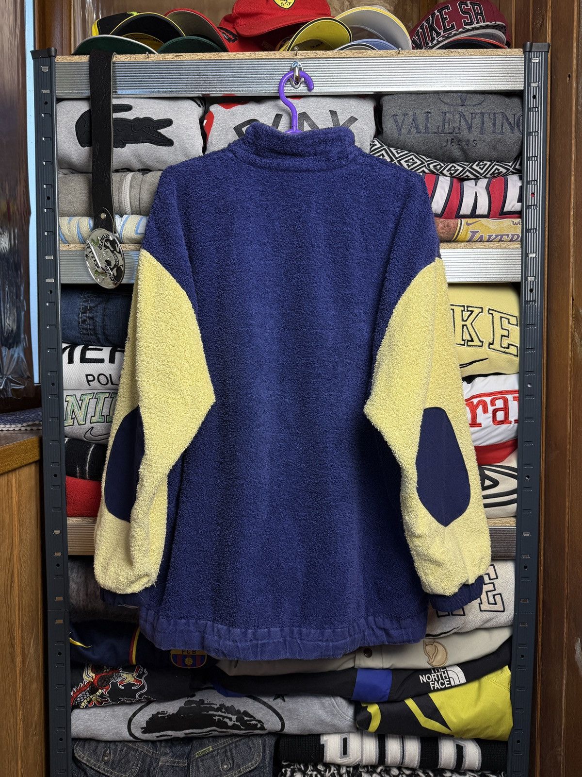 Burberry Burberry Vintage Fleece Zip Up Embroidered Logo Size US M / EU 48-50 / 2 - 2 Thumbnail
