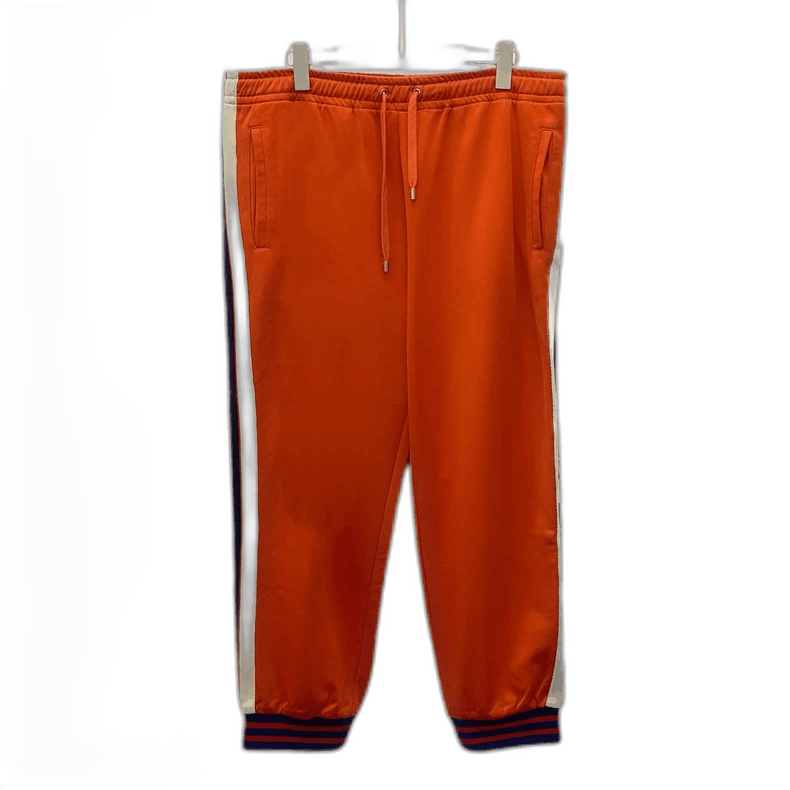 Gucci Gucci Orange Side Stripe Drawstring Pants Size US 44 / EU 60 - 1 Thumbnail