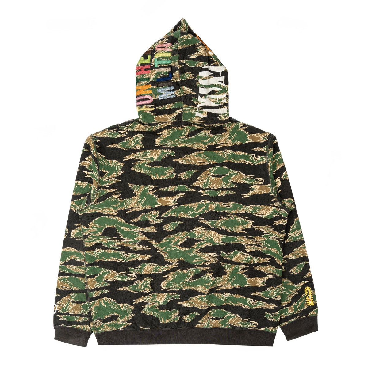 Bape Tiger Full Zip Hooded Sweatshirt 1st Camo Green Size US L / EU 52-54 / 3 - 2 Thumbnail