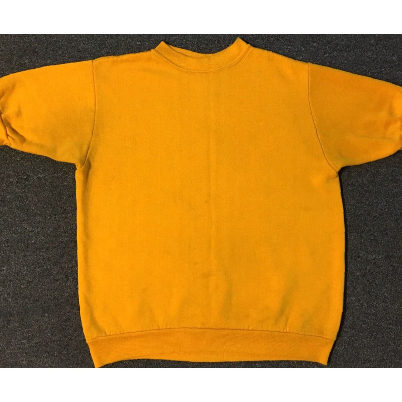 Vintage VINTAGE TownCraft Sweatshirt Shirt Mens M Yellow 60s 70s Grunge Distressed Short Sleeve USA Pep Surf Beach Retro 90s 80s Prints Size US M / EU 48-50 / 2 - 2 Thumbnail