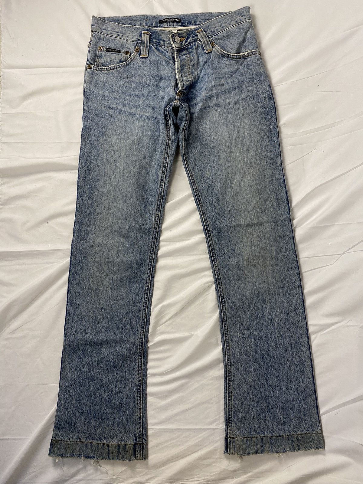 Dolce & Gabbana 90’s Dolce & Gabbana BootCut Vintage Jeans Denim Size US 33 - 5 Thumbnail