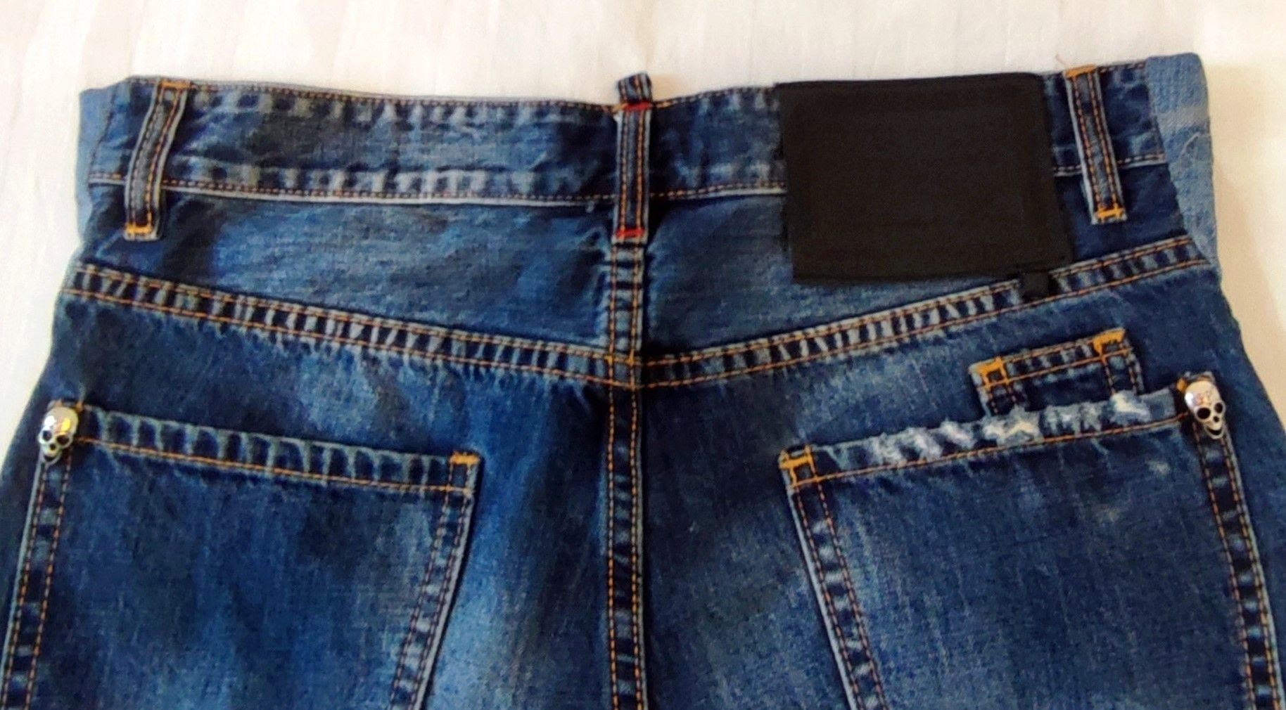 Philipp Plein Jean Illegal fight club straight cut Size US 31 - 8 Thumbnail